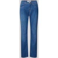 Brax Straight Leg Jeans mit Eingrifftaschen Modell 'STYLE.CAROLA' in Blau, Größe 36K von BRAX