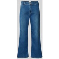 Brax Straight Leg Jeans mit verkürztem Schnitt Modell 'STYLE.MAINE' in Hellblau, Größe 42K von BRAX