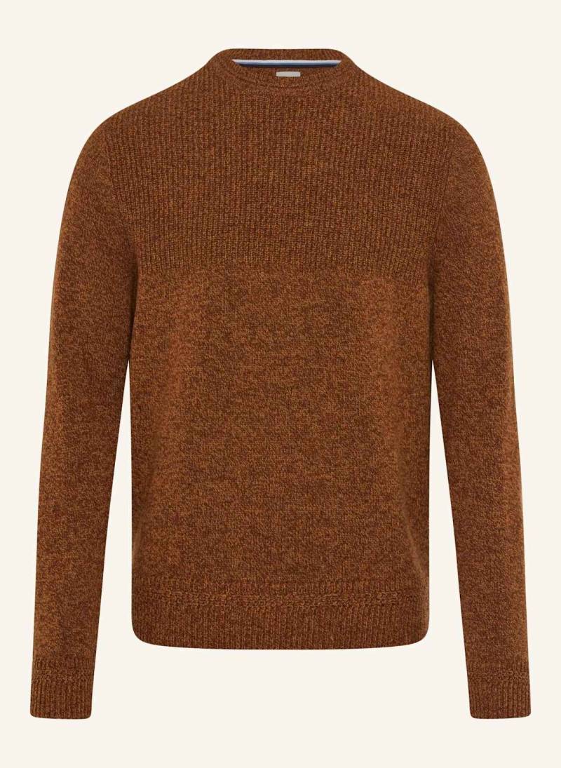 Brax Strickpullover Style Rick braun von BRAX