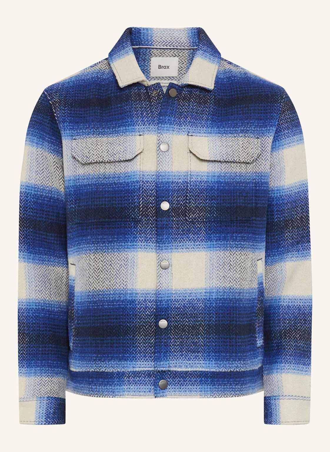 Brax Sweatjacke Style Santiago blau von BRAX