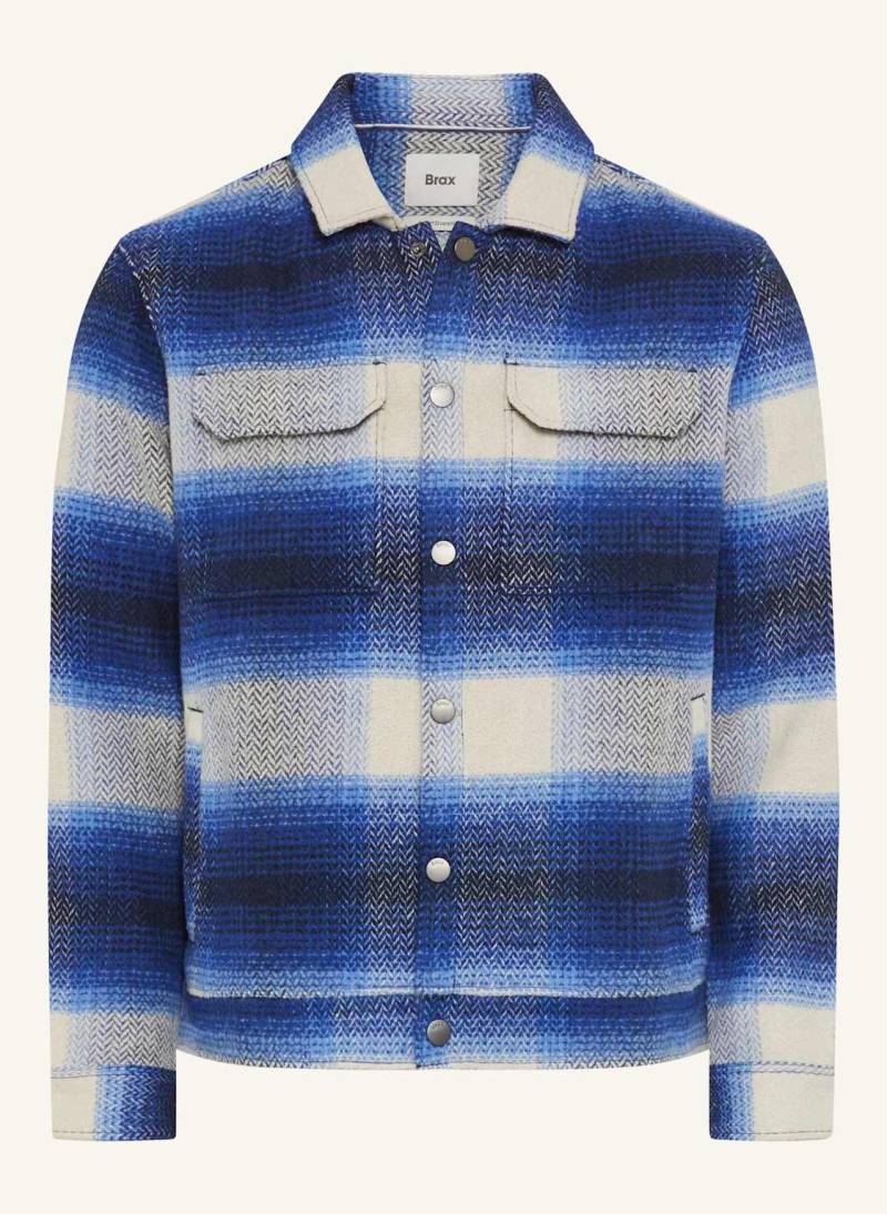 Brax Sweatjacke Style Santiago blau von BRAX