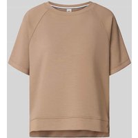 Brax Sweatshirt mit 1/2-Arm Modell 'BAILEE' in Taupe, Größe 38 von BRAX