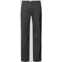 Brax Tapered Fit Jeans im 5-Pocket-Design Modell 'CADIZ' in Mittelgrau, Größe 36/32 von BRAX