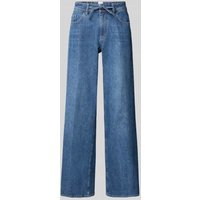 Brax Wide Fit Jeans mit Bindegürtel Modell 'MORGAN' in Blau, Größe 38 von BRAX