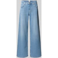 Brax Wide Leg Jeans im 5-Pocket-Design Modell 'STYLE.MORGAN' in Hellblau, Größe 40 von BRAX