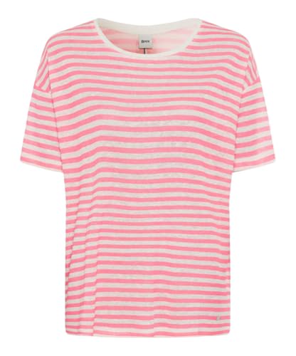 Style Candice gestreiftes Leinenshirt mit kurzem Ärmel von BRAX