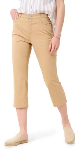 BRAX Damen Style Mary C Ultralight Cotton Capri Hose, Soft Sand,31W / 30L von BRAX