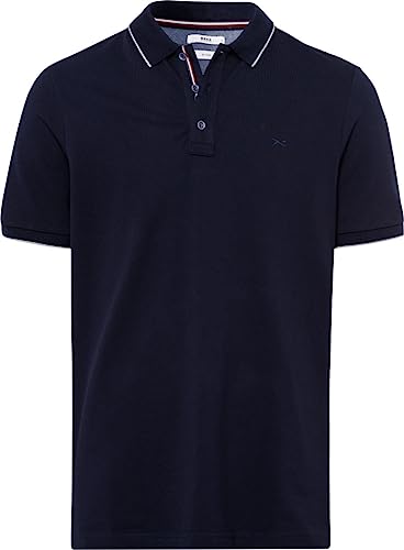 Brax Herren Style Pete U Hi-Flex Piqué - Poloshirt in Hi-Flex-Qualität,Athletic,M von BRAX