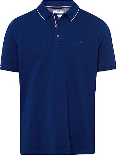 Brax Herren Style Pete U Hi-Flex Piqué - Poloshirt in Hi-Flex-Qualität,Infinity,XL von BRAX