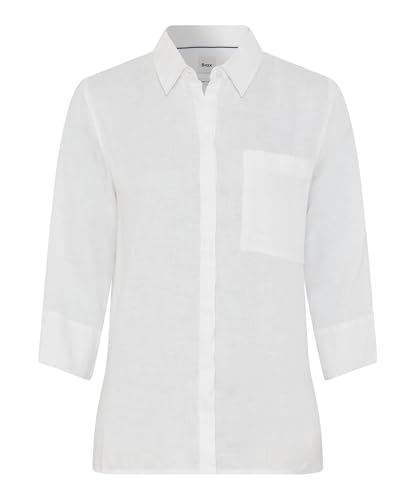 Style Vicki Bluse aus Leinen mit verdeckter Knopfleiste von BRAX