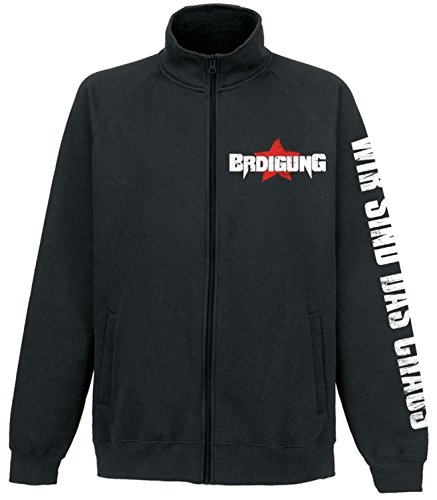 BRDigung - "Chaostheorie Sweatjacke, Farbe: Schwarz, Größe: S von BRDigung