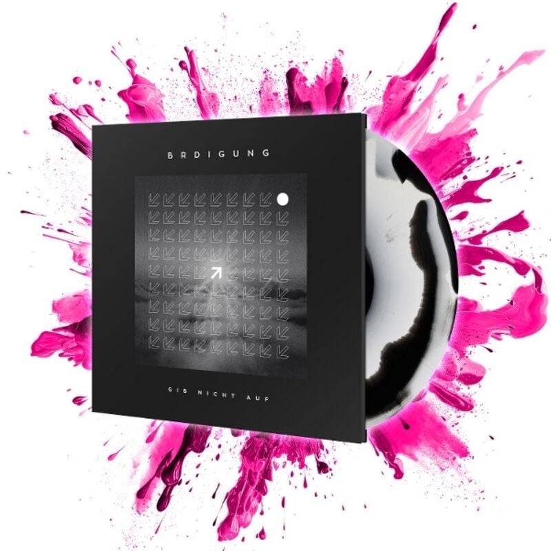 BRDigung Gib nicht auf LP multicolor von BRDigung