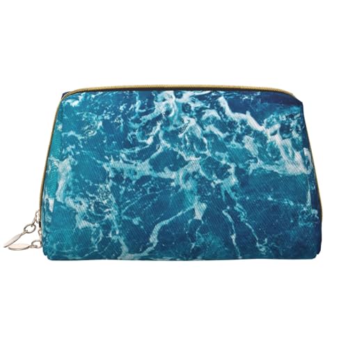 BREAUX Große Kosmetiktasche für Damen, Motiv: tropischer Ozean, Strand, Reise-Kosmetiktasche, tragbarer Organizer, tropisches Ozean, Strand-Thema, Einheitsgröße, Tropischer Ozeanstrand, Einheitsgröße BREAUX Große Kosmetiktasche für Damen, Motiv: tropischer Ozean, Strand, Reise-Kosmetiktasche, tragbarer Organizer, tropisches Ozean, Strand-Thema, Einheitsgröße, Tropischer Ozeanstrand, Einheitsgröße von BREAUX