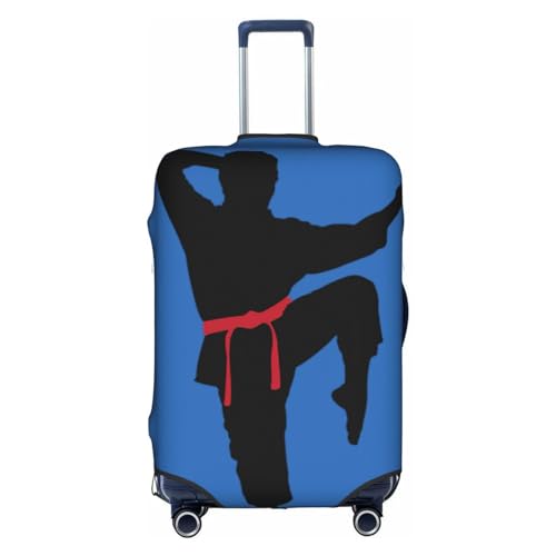 BREAUX Karate Men Gepäckschutzhülle, Einheitsgröße, M, geeignet für Gepäck von 55,9 - 61 cm, Karate Herren, M, Karate Herren, M von BREAUX