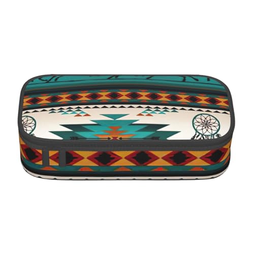 BREAUX Kosmetiktasche mit Pferdestreifenmuster, großes Fassungsvermögen, Kulturbeutel, Schreibwaren-Organizer, Schwarz, Einheitsgröße, Blumenmuster, Schwarz , Einheitsgröße, Blumenmuster von BREAUX