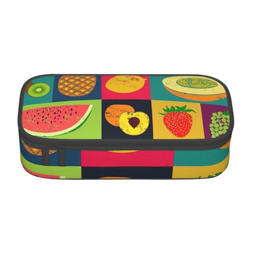 BREAUX Kosmetiktasche mit großem Fassungsvermögen, Kulturbeutel, Schreibwaren-Organizer, Schwarz, Einheitsgröße, Blumenmuster, Schwarz , Einheitsgröße, Blumenmuster von BREAUX