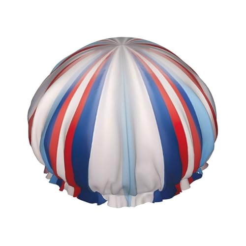 Damen-Duschhaube, wiederverwendbar, elastisch, doppellagig, Haarkappe, Duschhaube von BREAUX