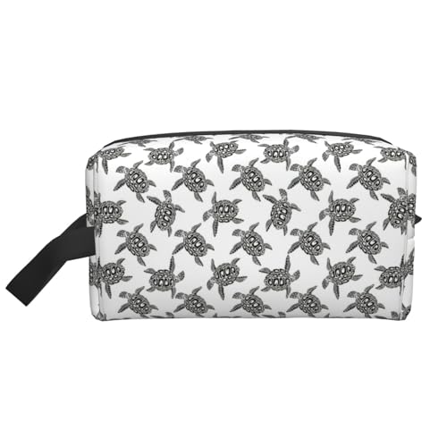 Modische Kosmetiktasche mit Tiermotiven, Meeresschildkröten, für Damen, Reisezubehör, Organizer, Kosmetiktasche, Tiere, Meeresschildkröten, Einheitsgröße, Tiere Meeresschildkröten, Einheitsgröße Modische Kosmetiktasche mit Tiermotiven, Meeresschildkröten, für Damen, Reisezubehör, Organizer, Kosmetiktasche, Tiere, Meeresschildkröten, Einheitsgröße, Tiere Meeresschildkröten, Einheitsgröße von BREAUX