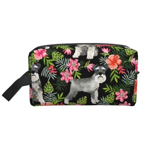 Schnauzer Druck Kosmetiktasche Organizer Kosmetiktasche Reisezubehör Organizer Schnauzer Einheitsgröße, schnauzer, Taglia Unica Schnauzer Druck Kosmetiktasche Organizer Kosmetiktasche Reisezubehör Organizer Schnauzer Einheitsgröße, schnauzer, Taglia Unica von BREAUX