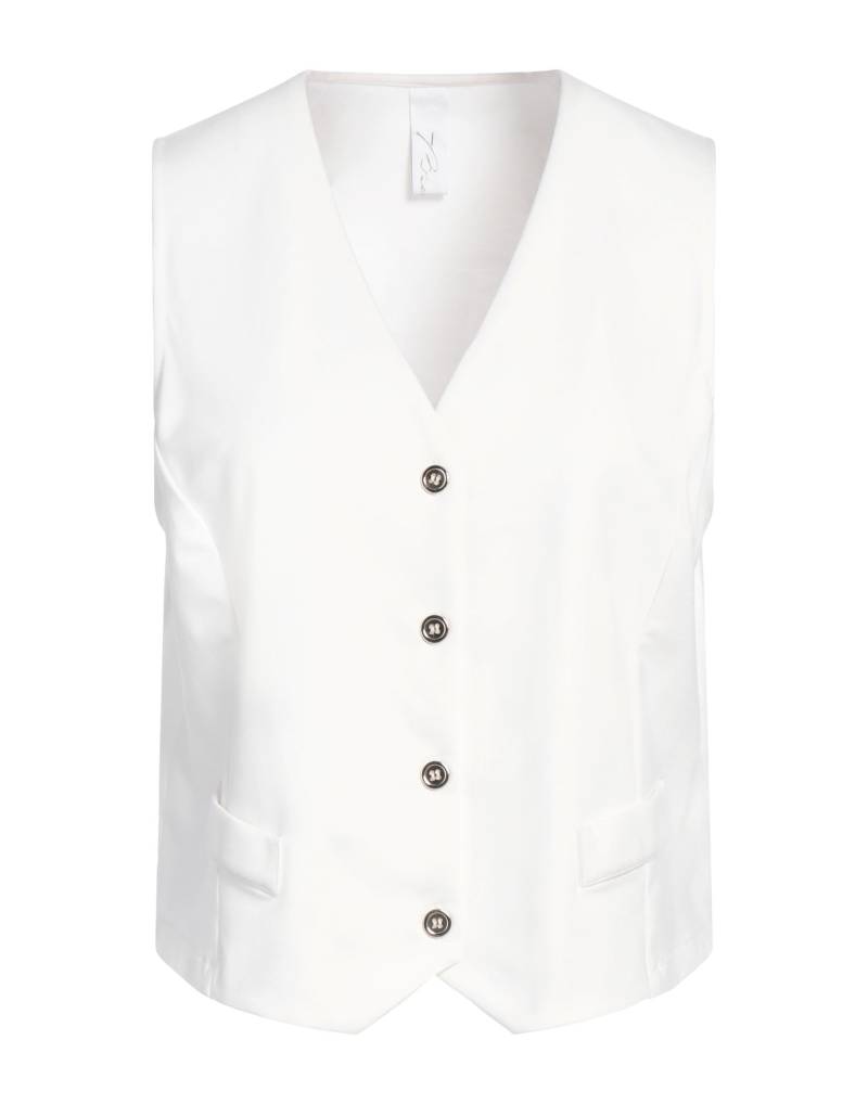 BREBIS NOIR Couture-weste Damen Off white von BREBIS NOIR