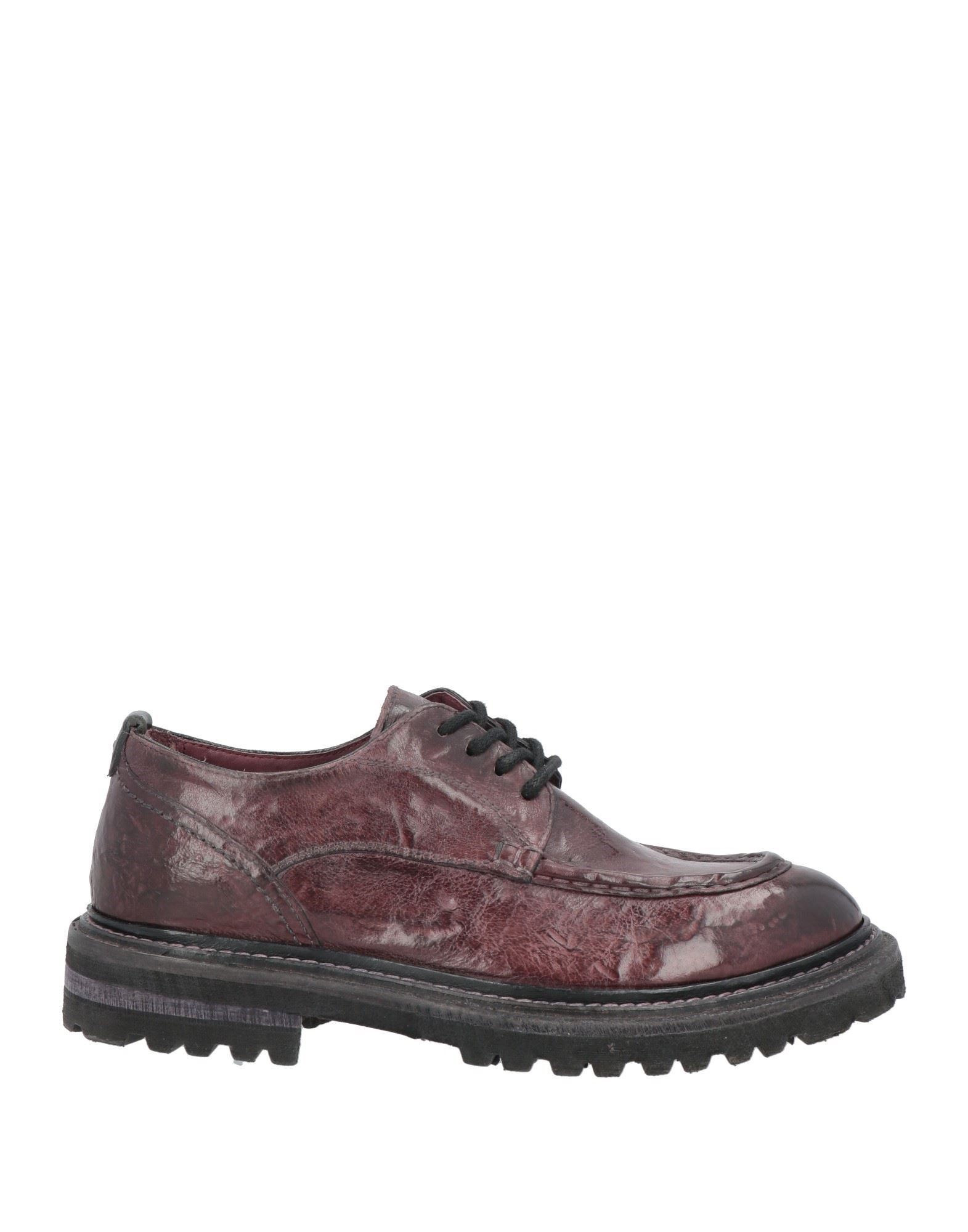 BRECOS Schnürschuh Herren Bordeaux von BRECOS