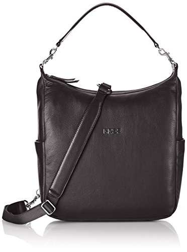 BREE Nola 6, black, backpack grained 206900006 Damen Rucksackhandtaschen 32x23x10 cm (B x H x T), Schwarz (black 900) von BREE