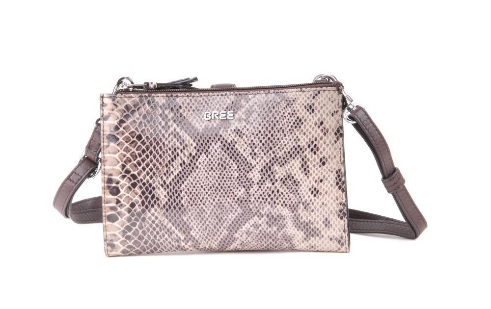 BREE Clutch BREE Beverly Hills 15 - Clutch in taupe / brown snake von BREE