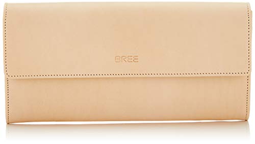 BREE Collection Damen Bornholm New 110, Nature, Combination P. Geldbörse Beige (Nature) von BREE