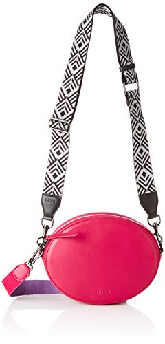 BREE Collection Damen Kandy 1, Jazzy, Cross Shoulder S19 Umhängetasche Pink (Jazzy) von BREE