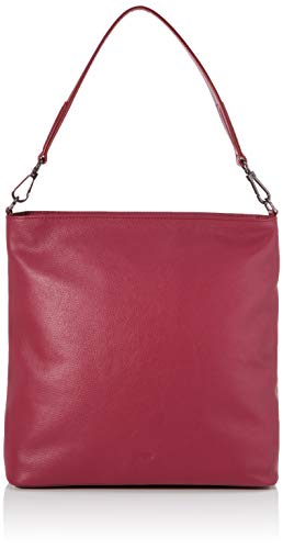 BREE Damen Cary 13, Rhododendron, Hobo L W19 Henkeltasche Rot (Rhododendron) von BREE