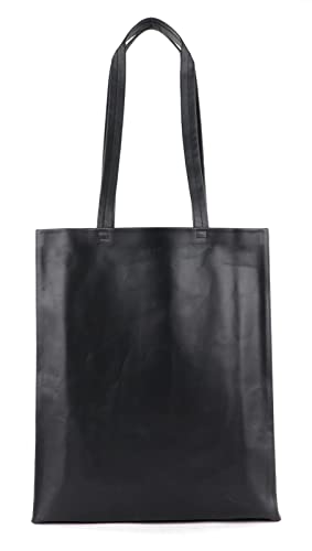 BREE Damen Simply 2, Black, Bag M S20 Henkeltasche Schwarz (Black) von BREE