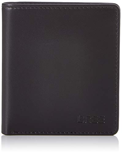 BREE Herren Pocket New 103 Geldbörse, Schwarz (Black) von BREE