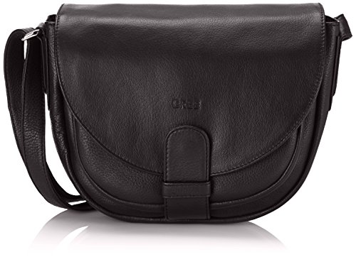 BREE Lady Top 2, black, ladies' handbag 10900102 Damen Henkeltaschen, Schwarz (black 630), 29x20x12 (BxHxT) (Herstellergröße: 33x27x15cm) von BREE