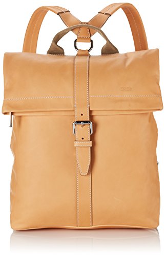 BREE Stockholm 13, nature, backpack 184750013 Damen Rucksackhandtaschen 32x13x40 cm (B x H x T), Elfenbein (nature 750) von BREE