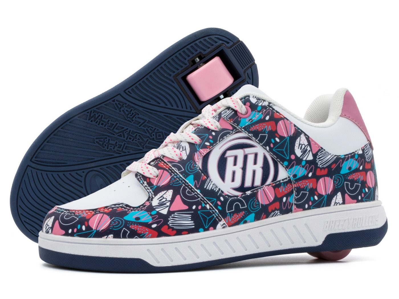 BREEZY ROLLERS Schuhe mit Rollen Rollschuhe Sneaker Heelys 2-in-1 Kinderschuhe Rollschuhe von BREEZY ROLLERS