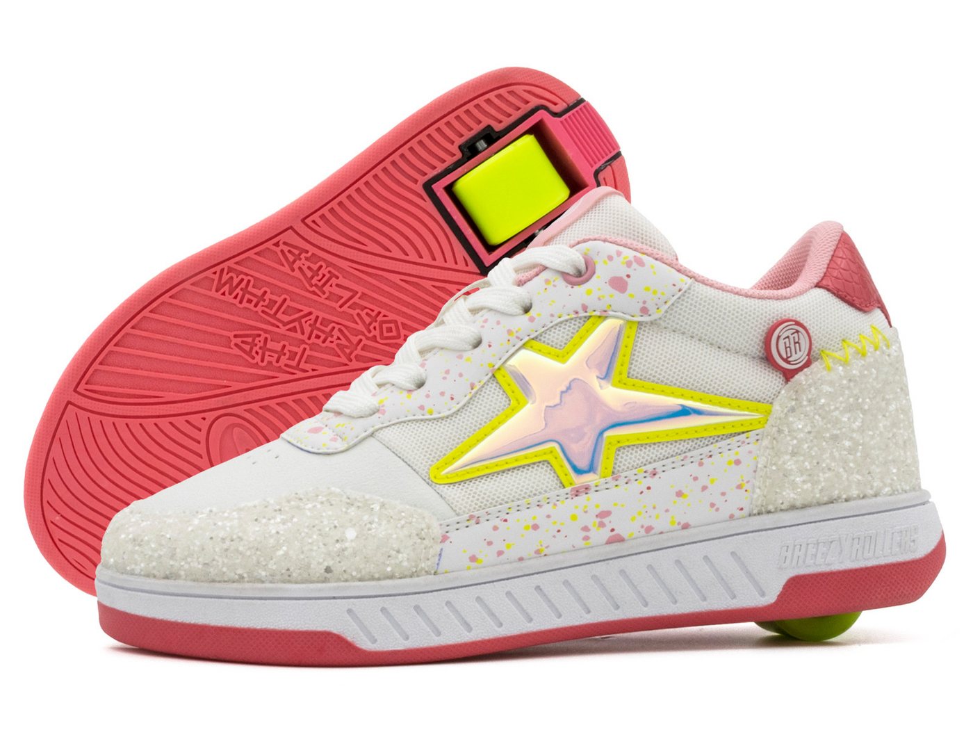 BREEZY ROLLERS Schuhe mit Rollen Rollschuhe Sneaker Heelys 2-in-1 Kinderschuhe Rollschuhe von BREEZY ROLLERS