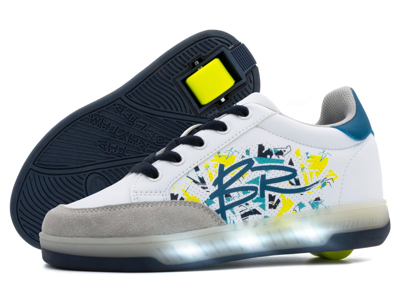 BREEZY ROLLERS Schuhe mit Rollen Rollschuhe Sneaker Heelys 2-in-1 Kinderschuhe Rollschuhe BREEZY ROLLERS Schuhe mit Rollen Rollschuhe Sneaker Heelys 2-in-1 Kinderschuhe Rollschuhe von BREEZY ROLLERS