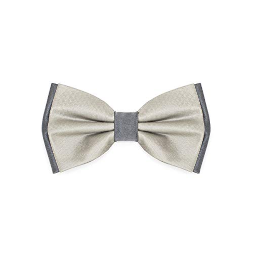 BRERA 67 verstellbare bereite Fliege Herren Anzug aus Seide mit Haken, Accessoires Kostüm Herren, Satin Fliegen für Herren Hochzeit von BRERA 67