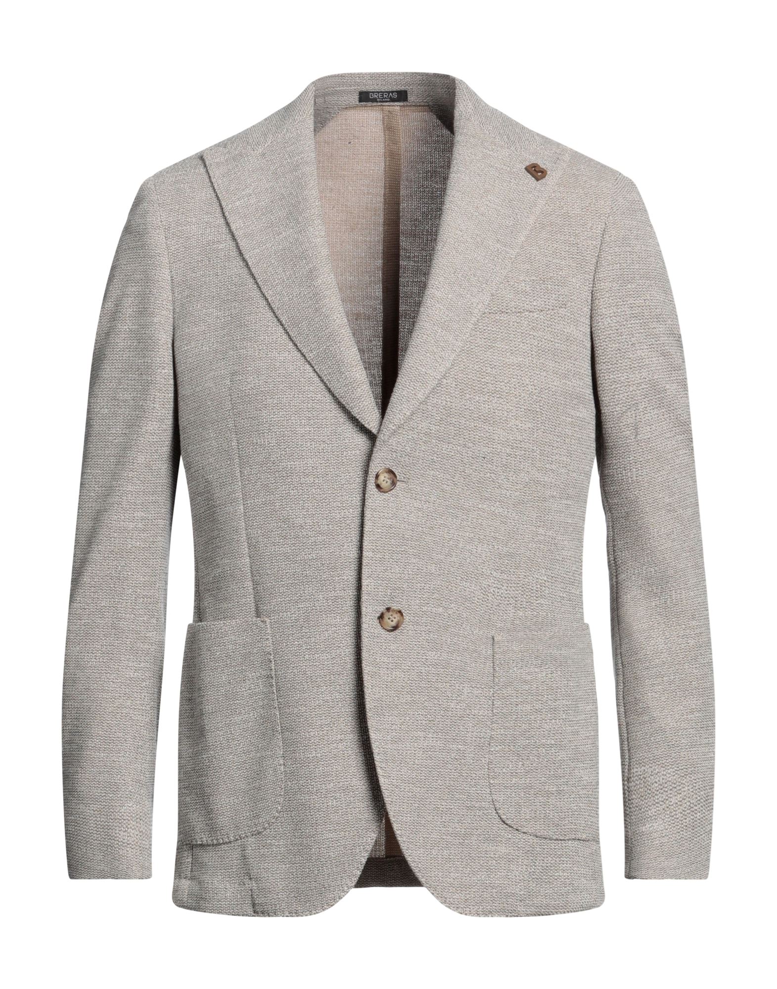 BRERAS Milano Blazer Herren Beige von BRERAS Milano