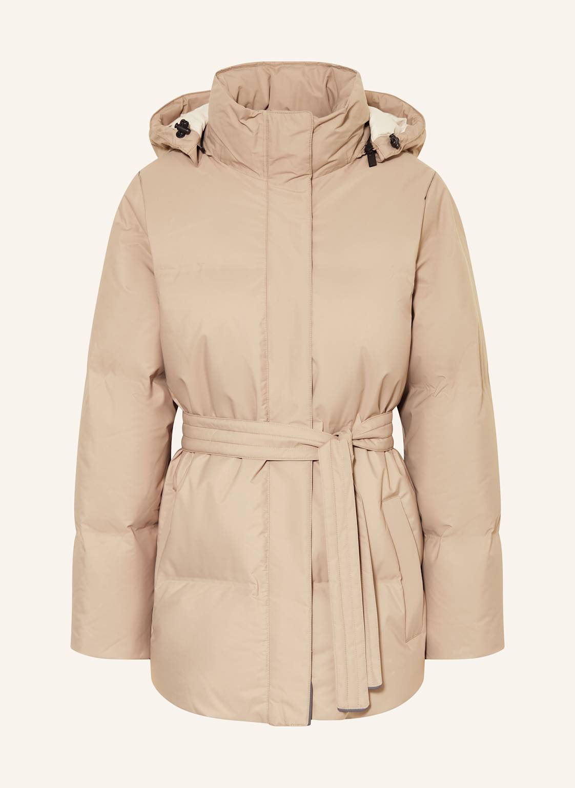 Brgn Daunenmantel Nysne Mit Abnehmbarer Kapuze beige Brgn Daunenmantel Nysne Mit Abnehmbarer Kapuze beige von BRGN