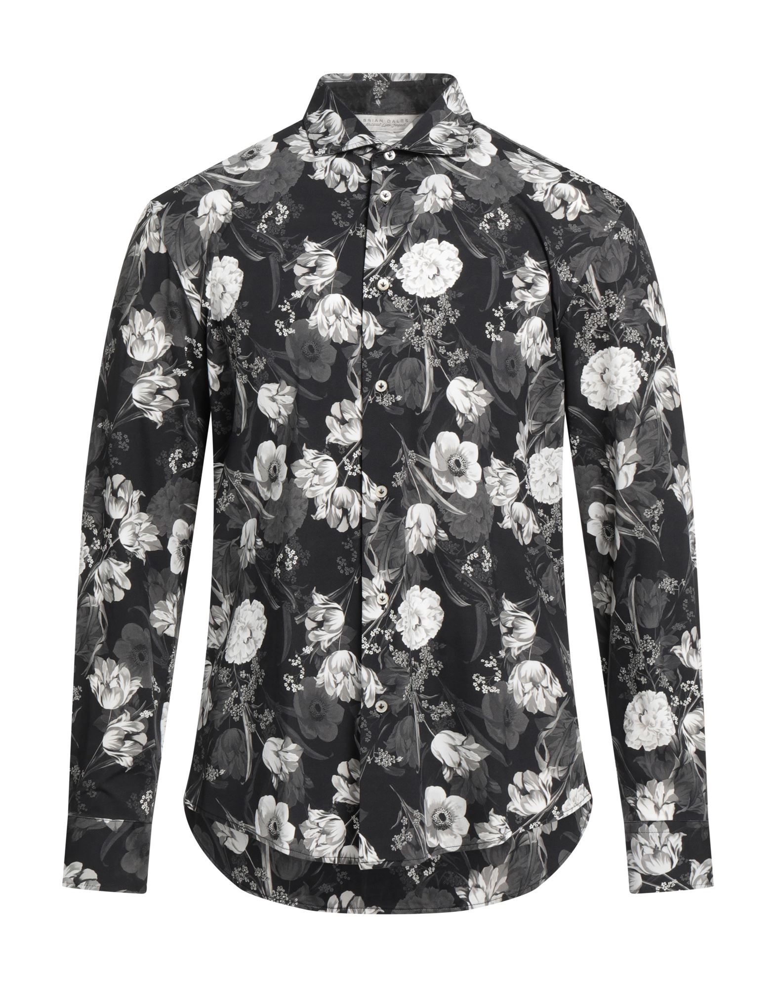 BRIAN DALES Hemd Herren Schwarz von BRIAN DALES