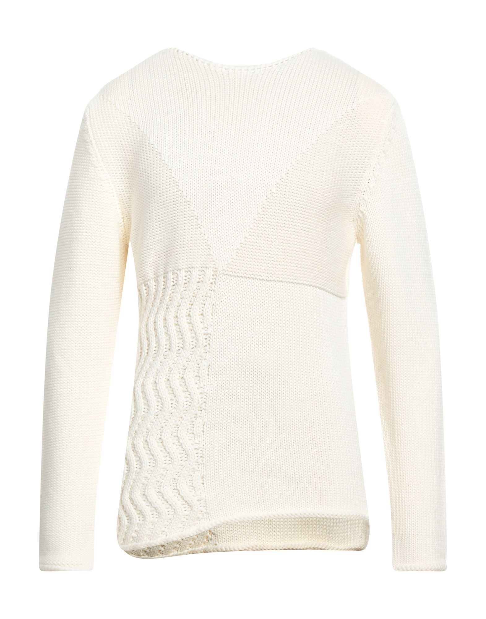 BRIAN DALES Pullover Herren Off white von BRIAN DALES