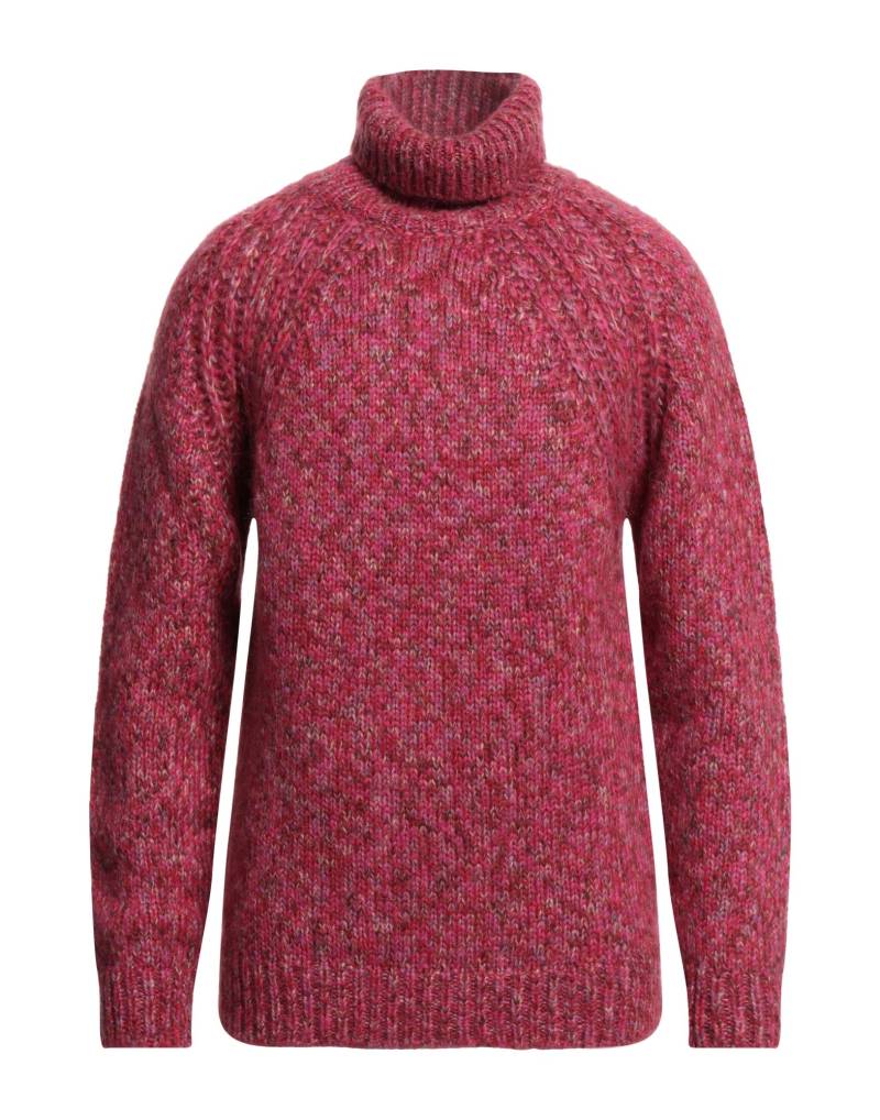 BRIAN DALES Rollkragenpullover Herren Fuchsia von BRIAN DALES