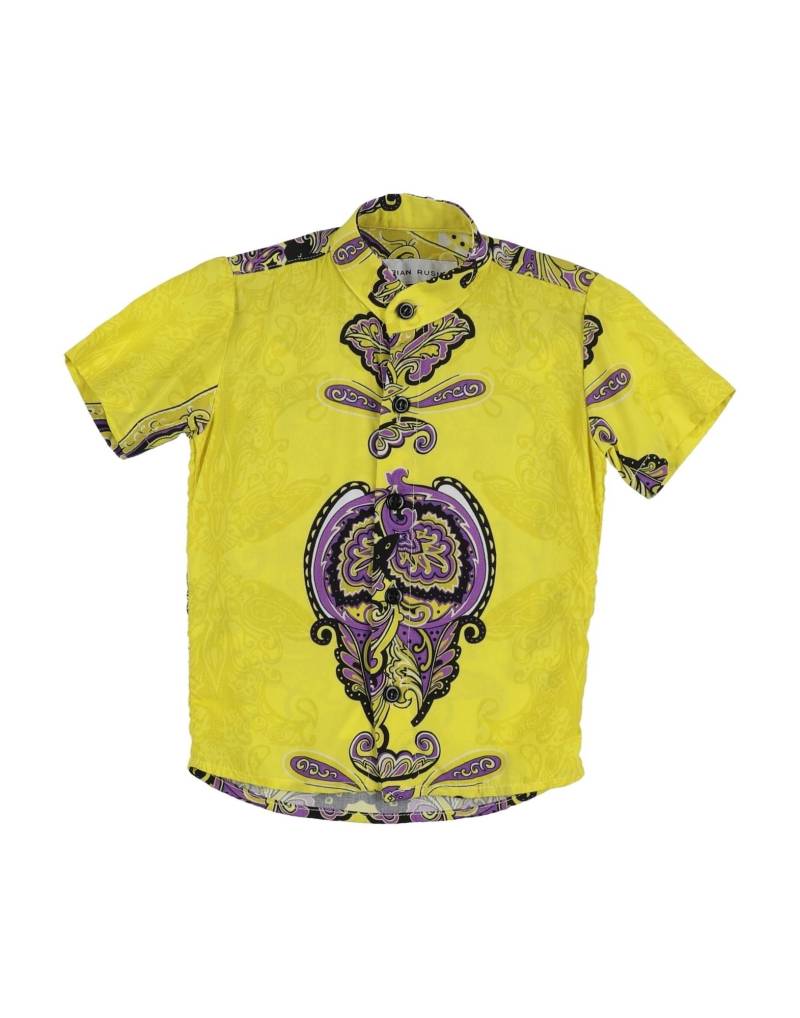 BRIAN RUSH Hemd Kinder Gelb von BRIAN RUSH