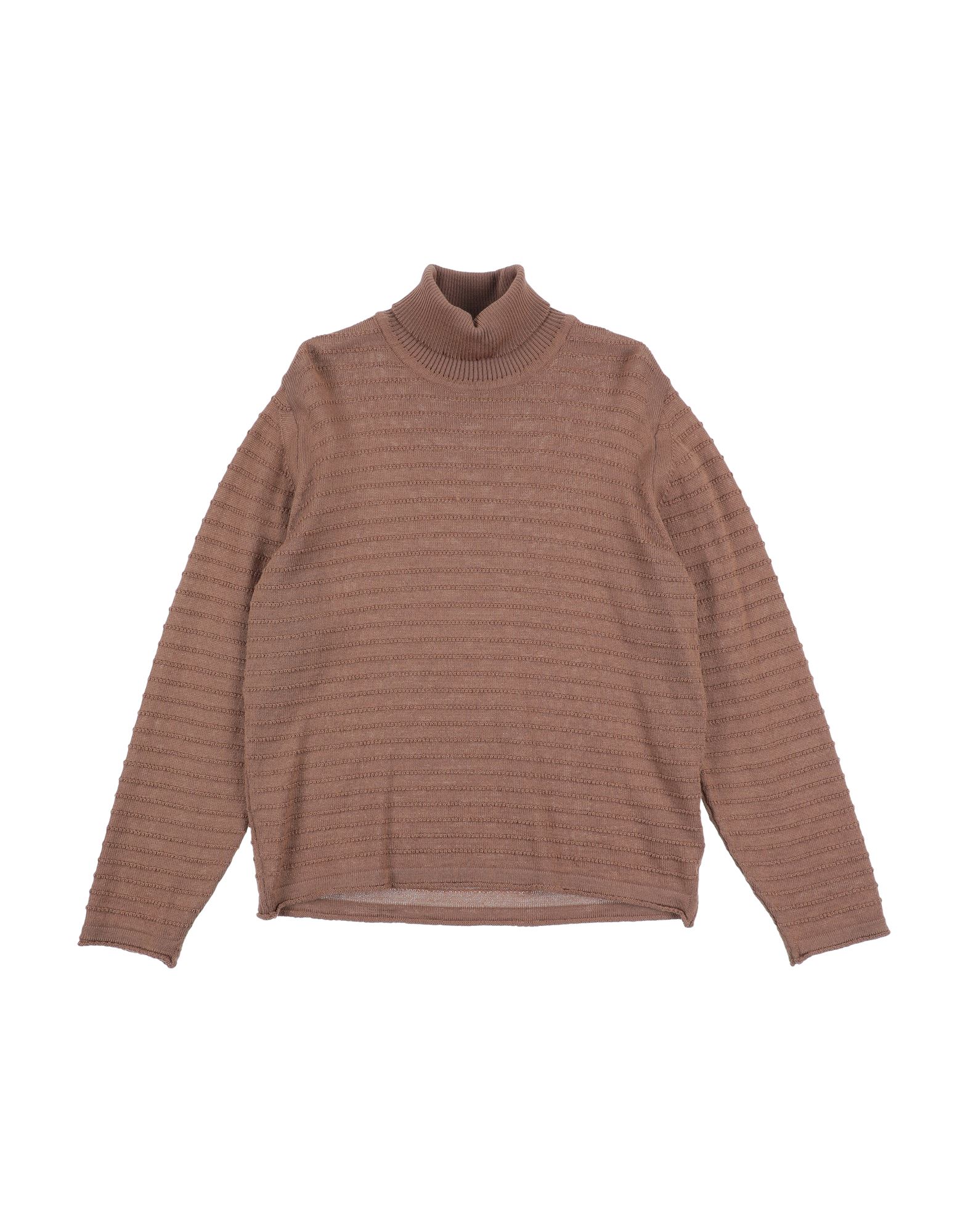 BRIAN RUSH Rollkragenpullover Kinder Kamel von BRIAN RUSH