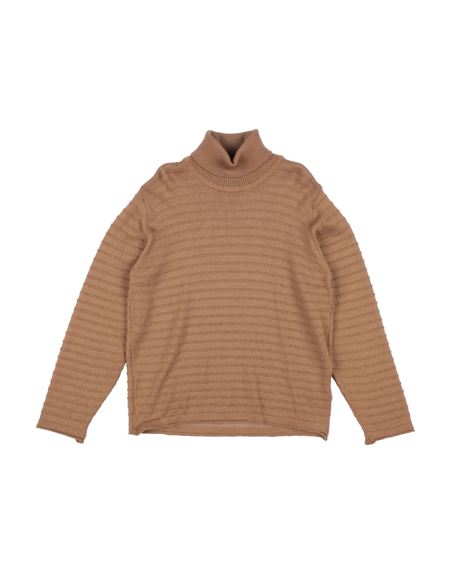 BRIAN RUSH Rollkragenpullover Kinder Kamel von BRIAN RUSH