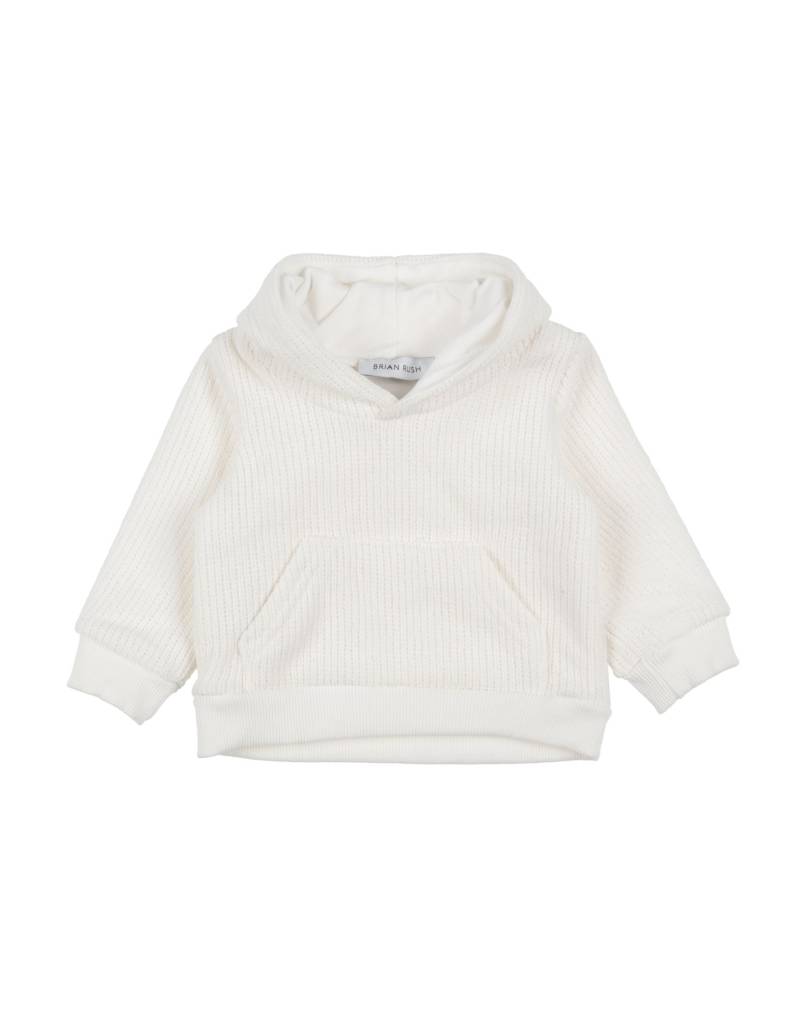 BRIAN RUSH Sweatshirt Kinder Weiß von BRIAN RUSH