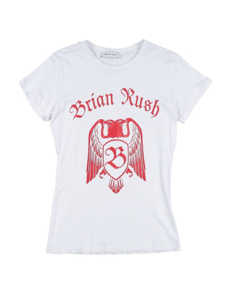BRIAN RUSH T-shirts Kinder Weiß von BRIAN RUSH