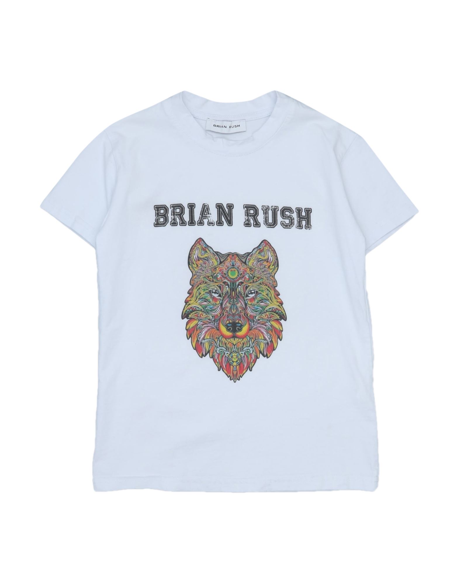 BRIAN RUSH T-shirts Kinder Weiß von BRIAN RUSH