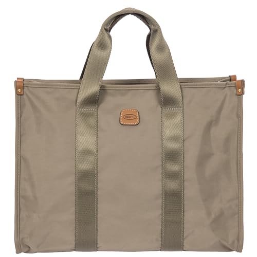 BRIC'S Schultertasche Laptoptasche mit Laptopfach X-Collection Opera Bag Nut taupe von BRIC'S